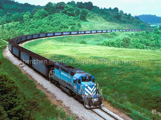 railway service from shenzhen to Almaty