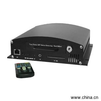 4 Channels Real Time Mobile DVR Support GPS and GPRS