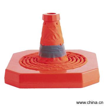 Traffic Cone with Warning Light