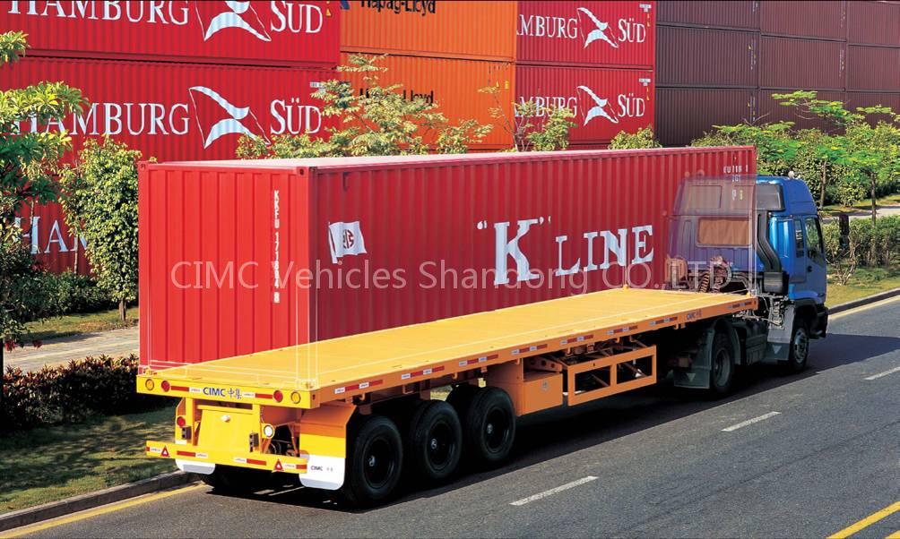 Container semi-trailer