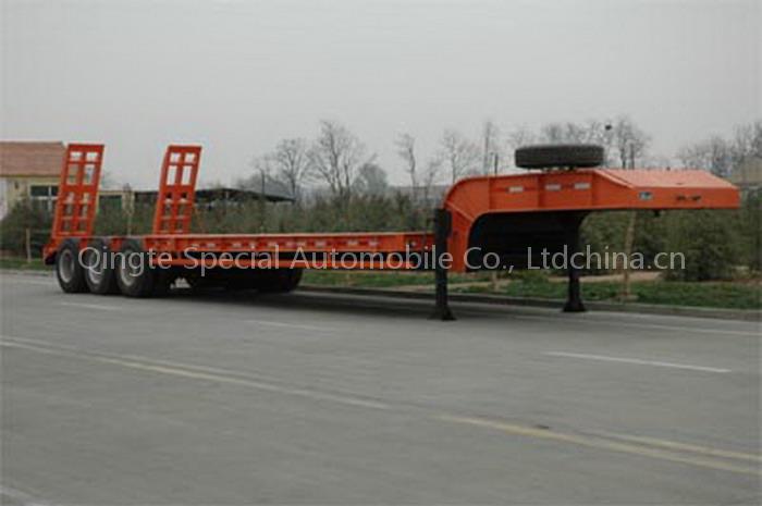 low bed semitrailer