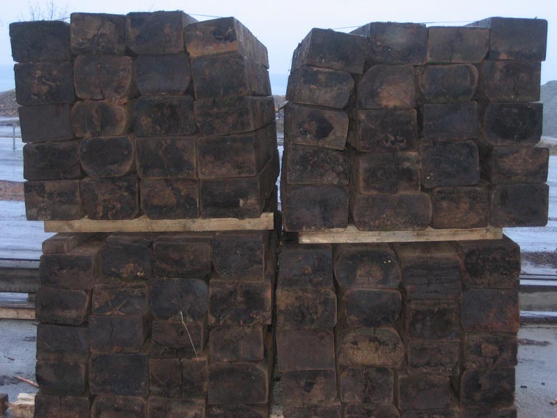 Estonia Used Wooden Sleepers