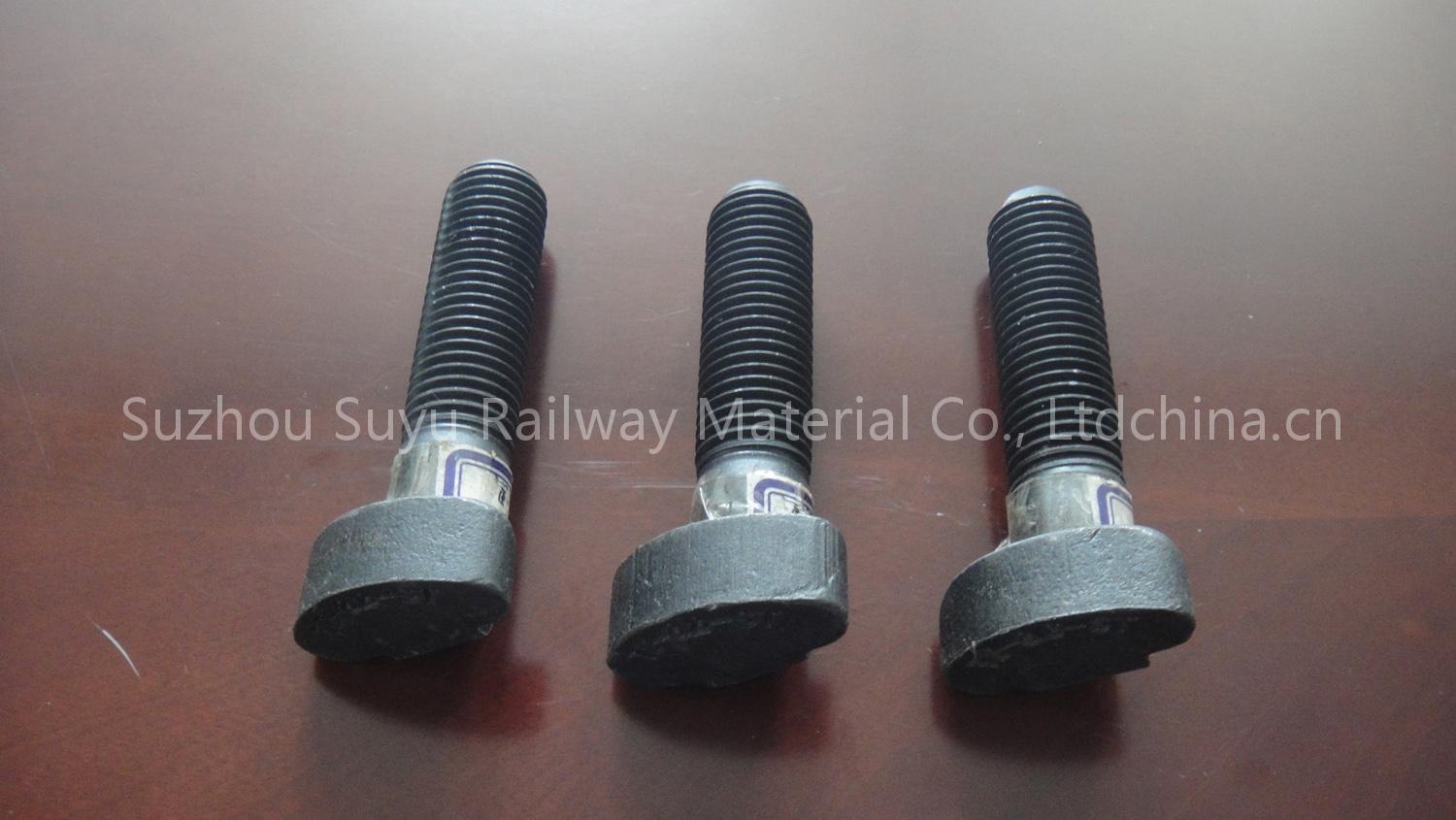 Half head bolt