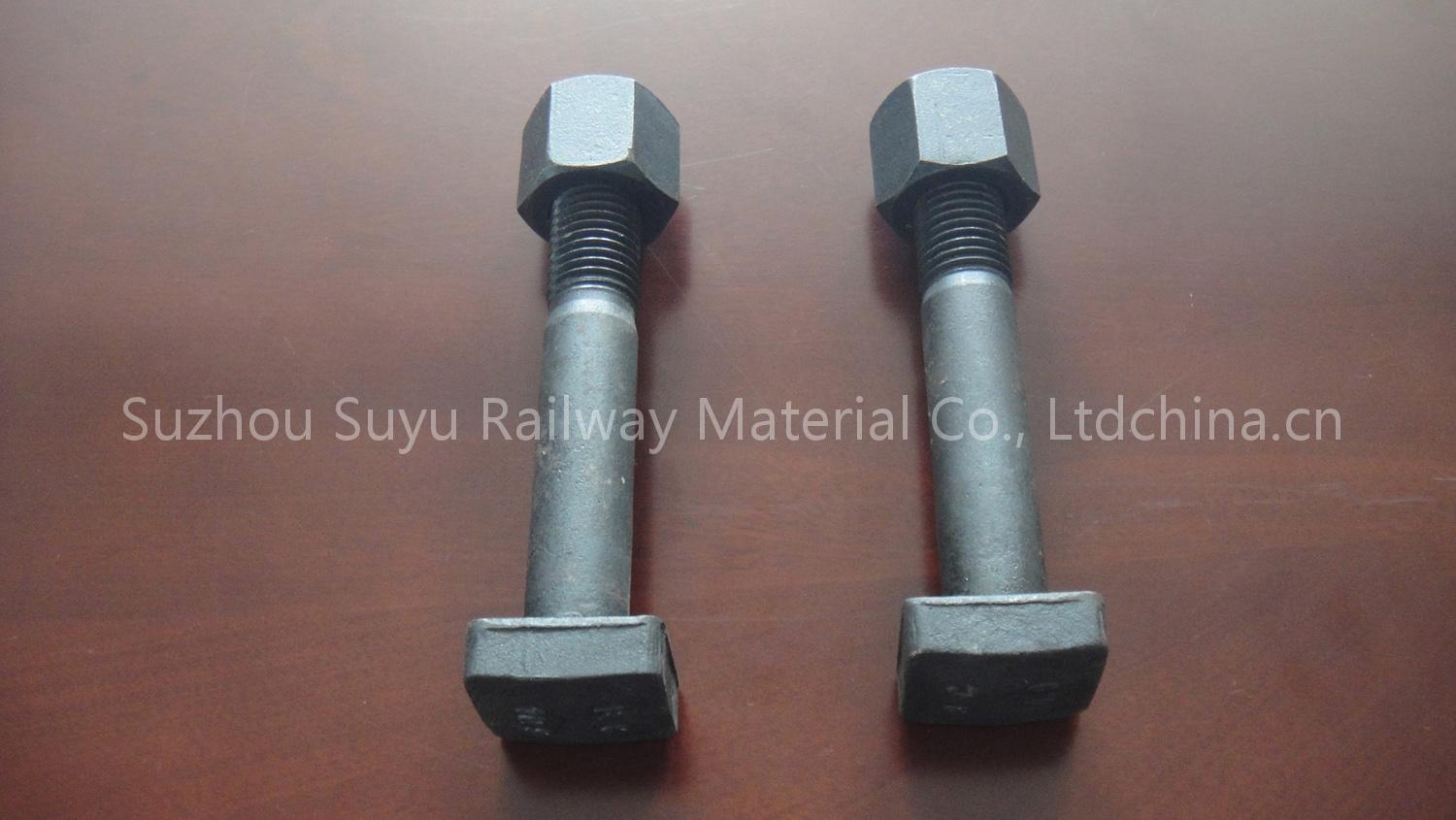 square head bolt, railway bolt, track bolt