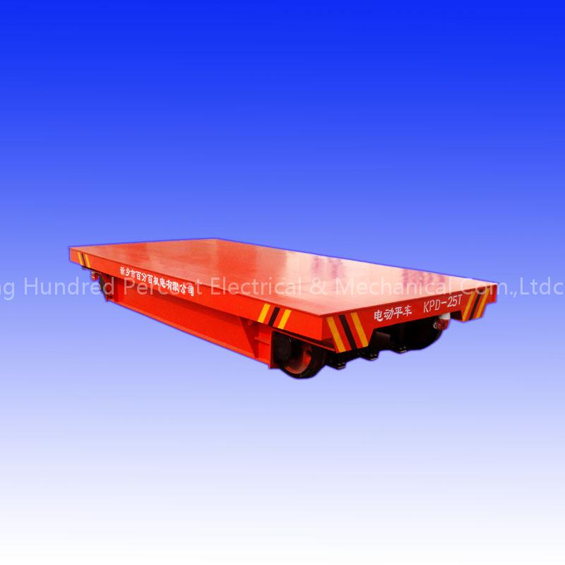 KPD Low Voltage Rail transfer trolley
