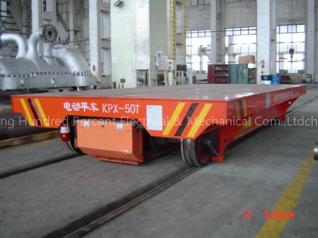 Marterials handling equipment: KPX-40T battery transfer trolley