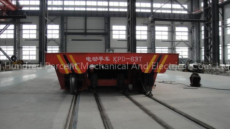 KPD-63T transfer carts mounted on the rail