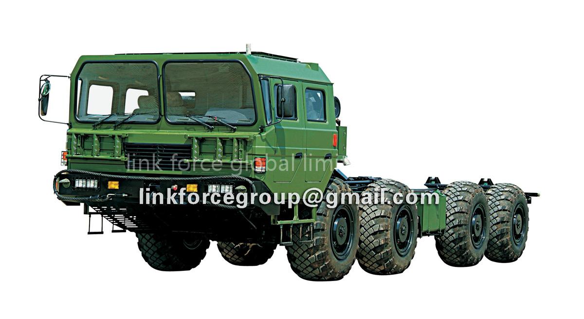 GW-2400 HEAVY MILITARY VEHICLE 8X8 AXLES