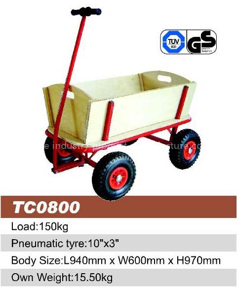 wooden wagon