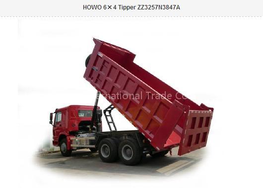 HOWO 6×4 Tipper