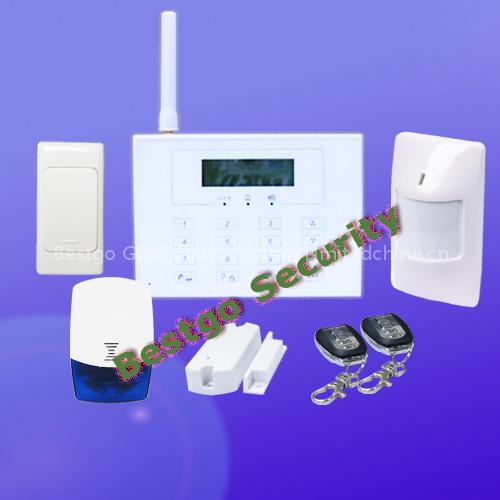 Touchpad GSM PSTN Home Alarm System