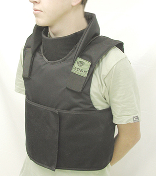 Israel Standard Body Armor With Integral Neck Protection