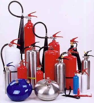 dry powder fire extinguisher