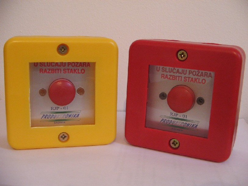Croatia (local name: Hrvatska) Manual Call Point
