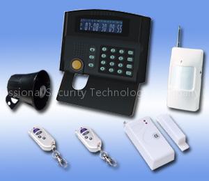 Intelligent GSM Home Alarm System With LCD Color Display