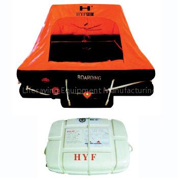 U type Throw over inflatable liferaft II