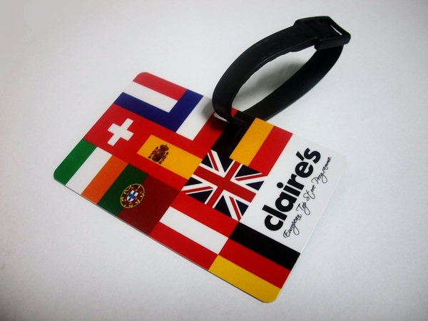 PET luggage tag