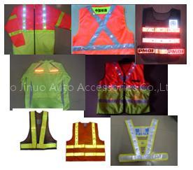 LED safety vest