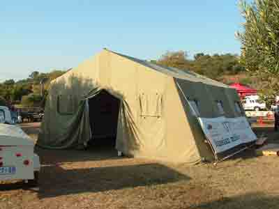 South Africa Military Frame Tents