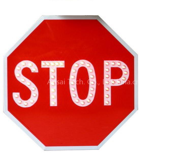 Solar Traffic Sign