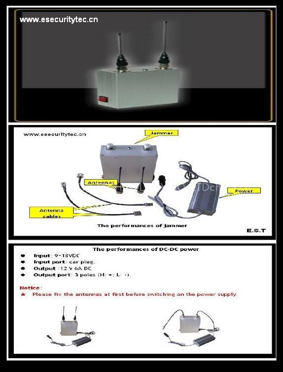 VHF UHF Jammer/Bomb Jammer