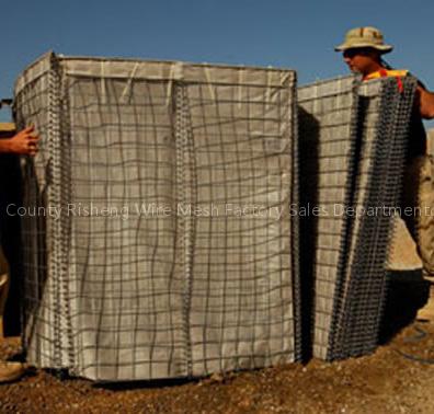 Hesco barriers