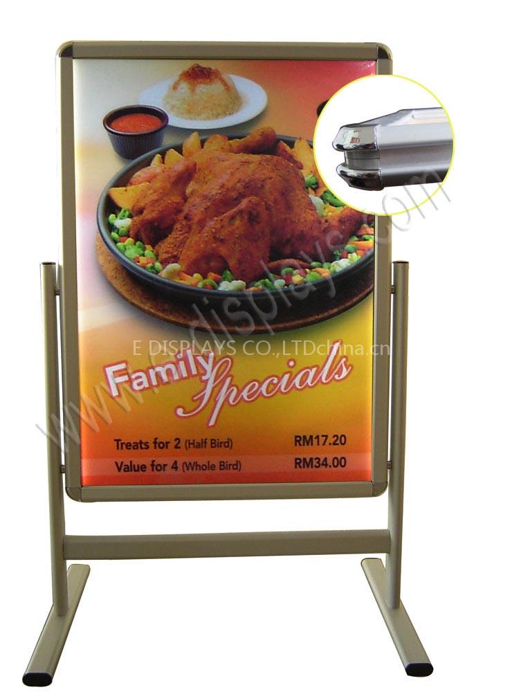 poster stand;poster frame;advertising board&bill board