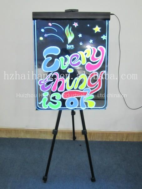 Magic LED writing board