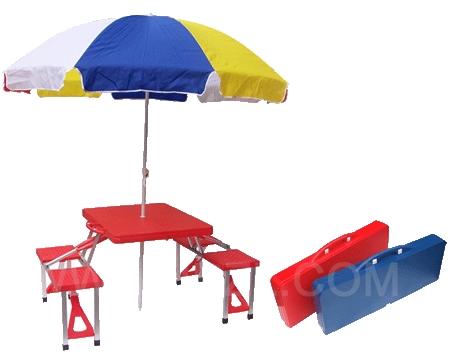 foldable table & chair