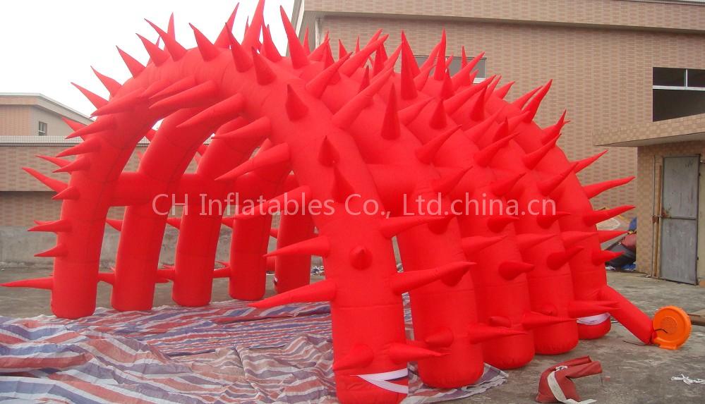 Inflatable Red Tent