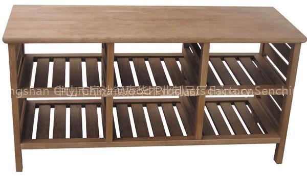 Solid wood shoe rack SHO-231-P