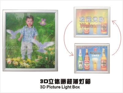 3D picture light box