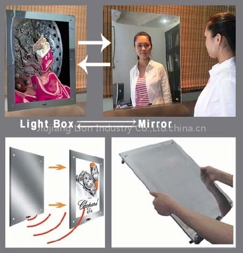 magic mirror light box
