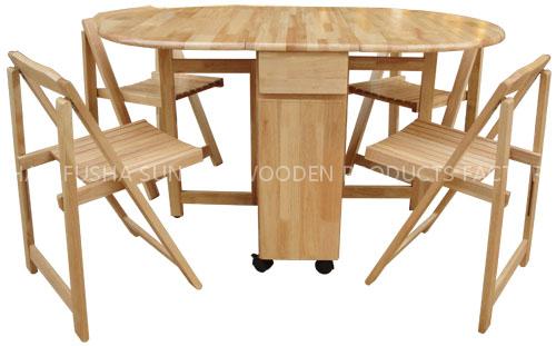 Butterfly dining table and chair SHS-053-R