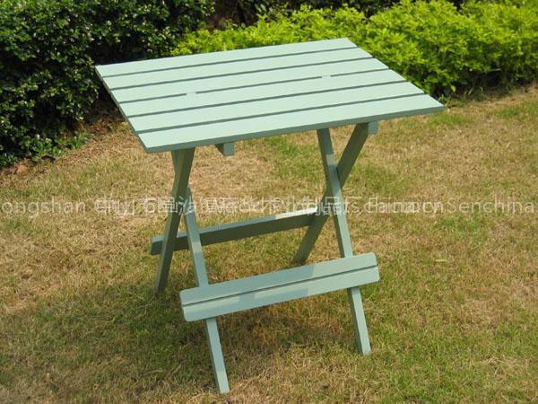 Wood folding table SHT-074-PCS