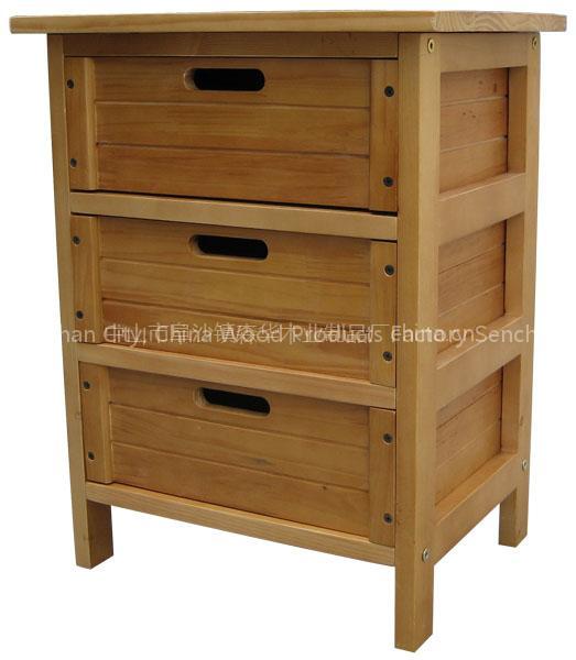 chest of 3 drawersSHO-235-P