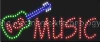 LED Music Sign