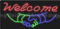 LED Welcome sign 60*30*2.5cm