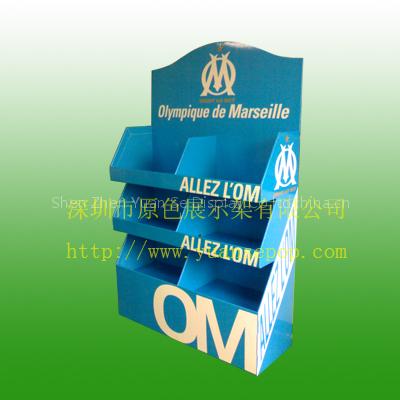 corrugated cardboard display for supermarket
