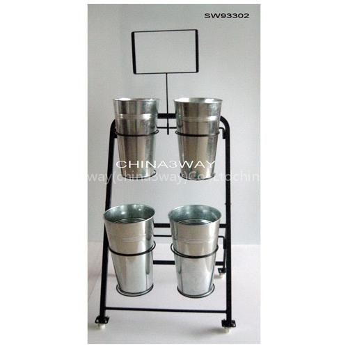 Flower rack / Vase display stand / Shopp fitting