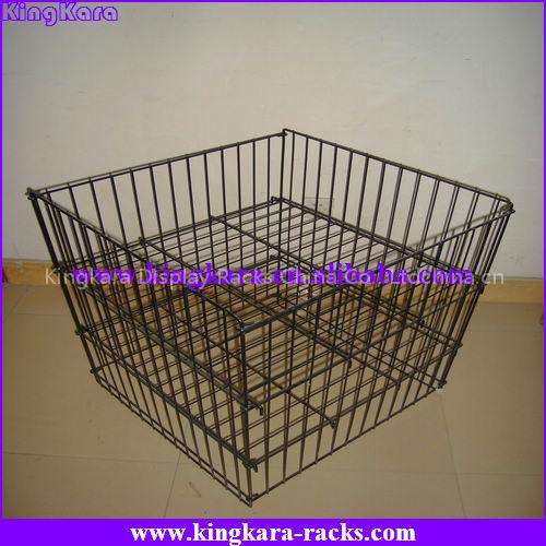 KingKara Iron Wire Supermarket Storage Basket