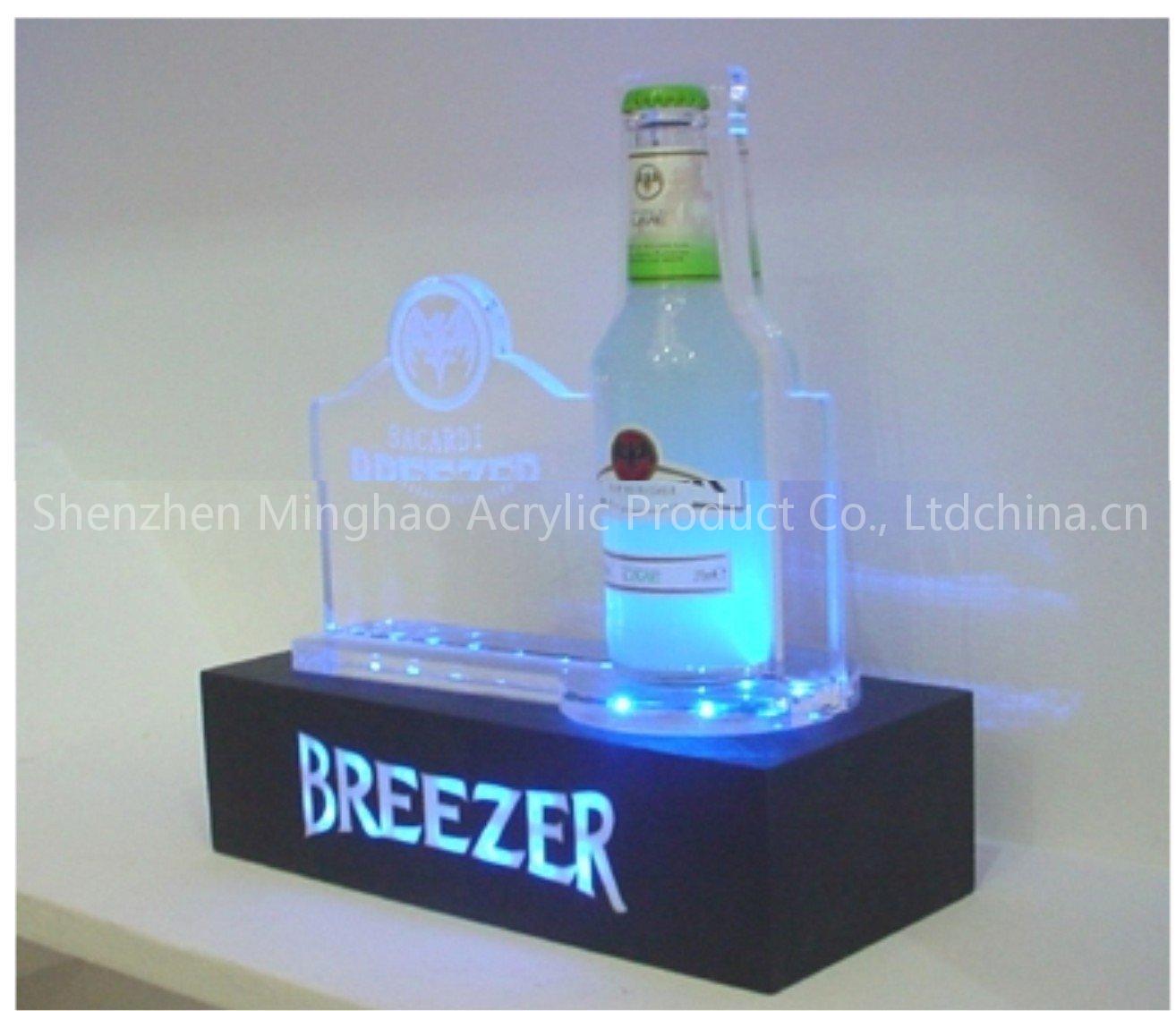 led acrylic wine stand