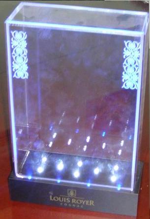 acrylic wine display