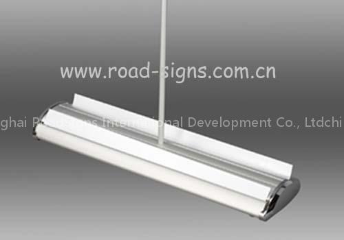 Double sides roll up banner stand