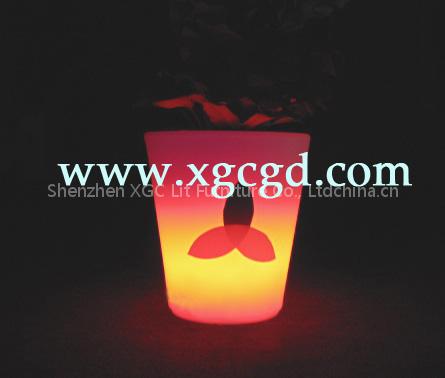 LED flower pot