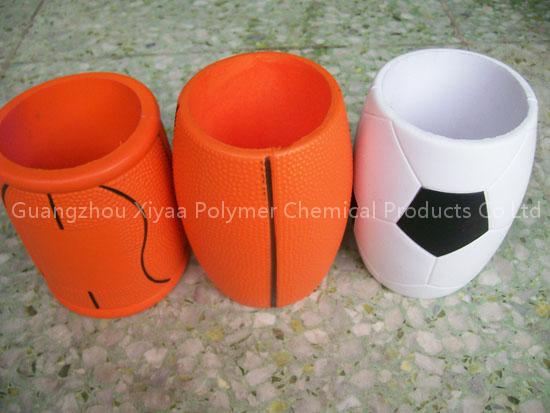 PU product PU cup wrap/rugby insulated cup wrap