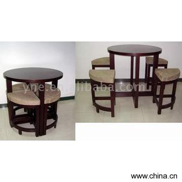 Wooden Pub Tables & Stools (21039)