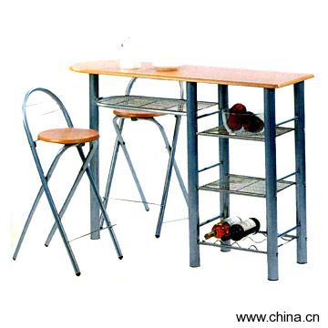 Bar Sets (1 Table And 2 Chairs)