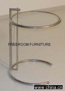Cocktail Coffee Table Eileen Gray (Polished Stainless)