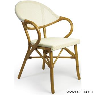 aluminum paris cafe chairs